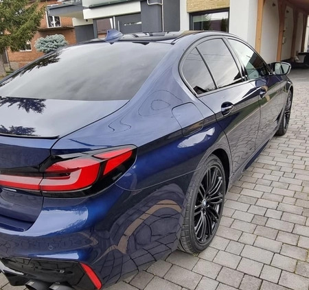 BMW Seria 5 cena 165000 przebieg: 140000, rok produkcji 2017 z Krzeszowice małe 781